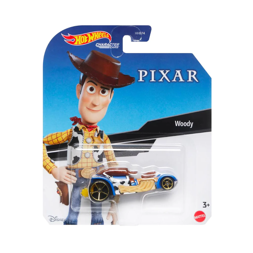 Hot Wheels Disney Pixar Woody Character Car Version New 2022 Toy Story