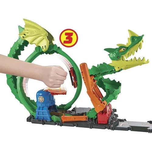 Hot Wheels Dragon Drive Firefight Track Set - Image 6