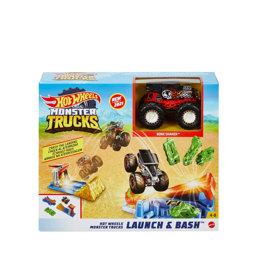 Hot Wheels MT Monster Trucks EC Playset