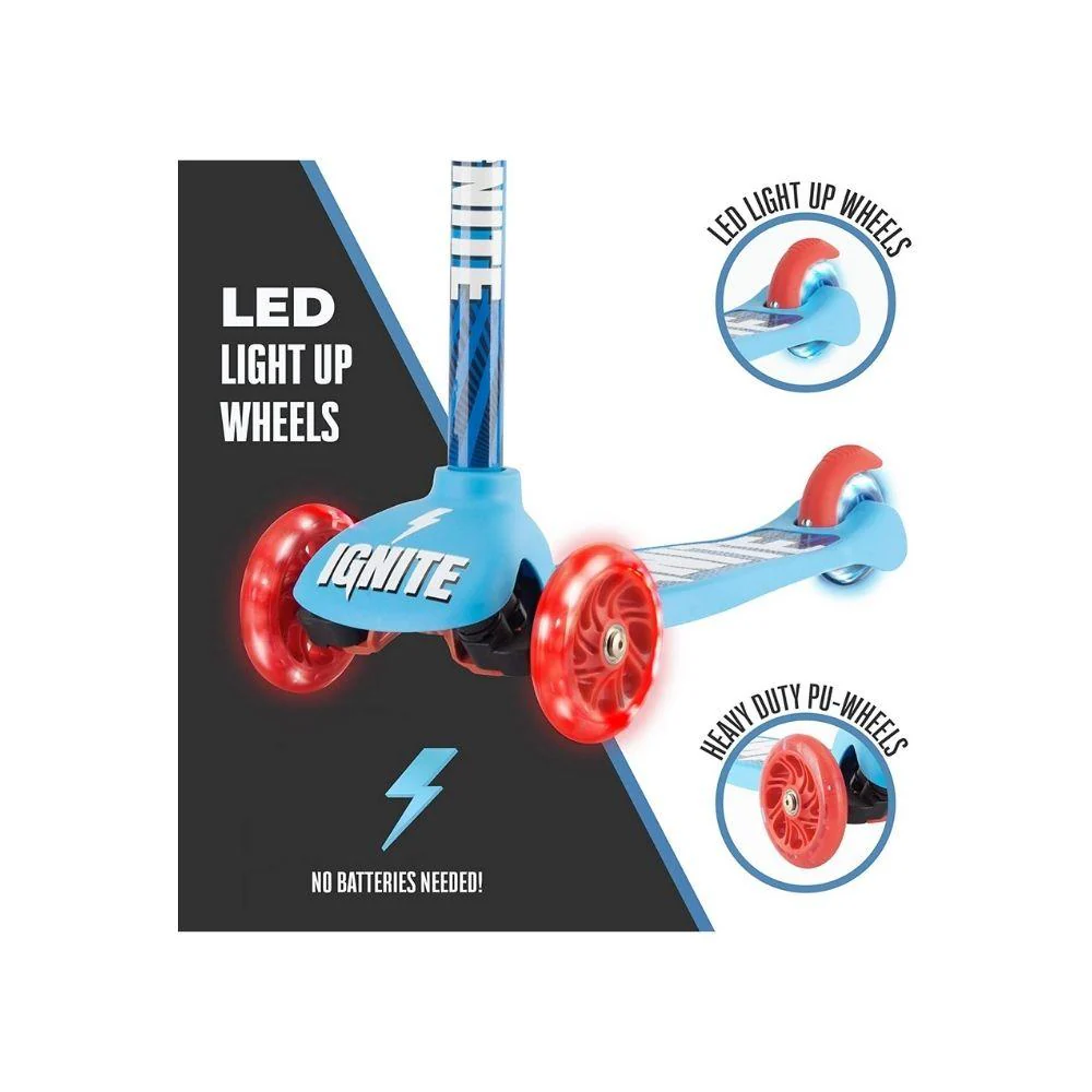IGNITE GLIDE SCOOTER 3-WHEEL COMBO PACK BLUE - Image 6