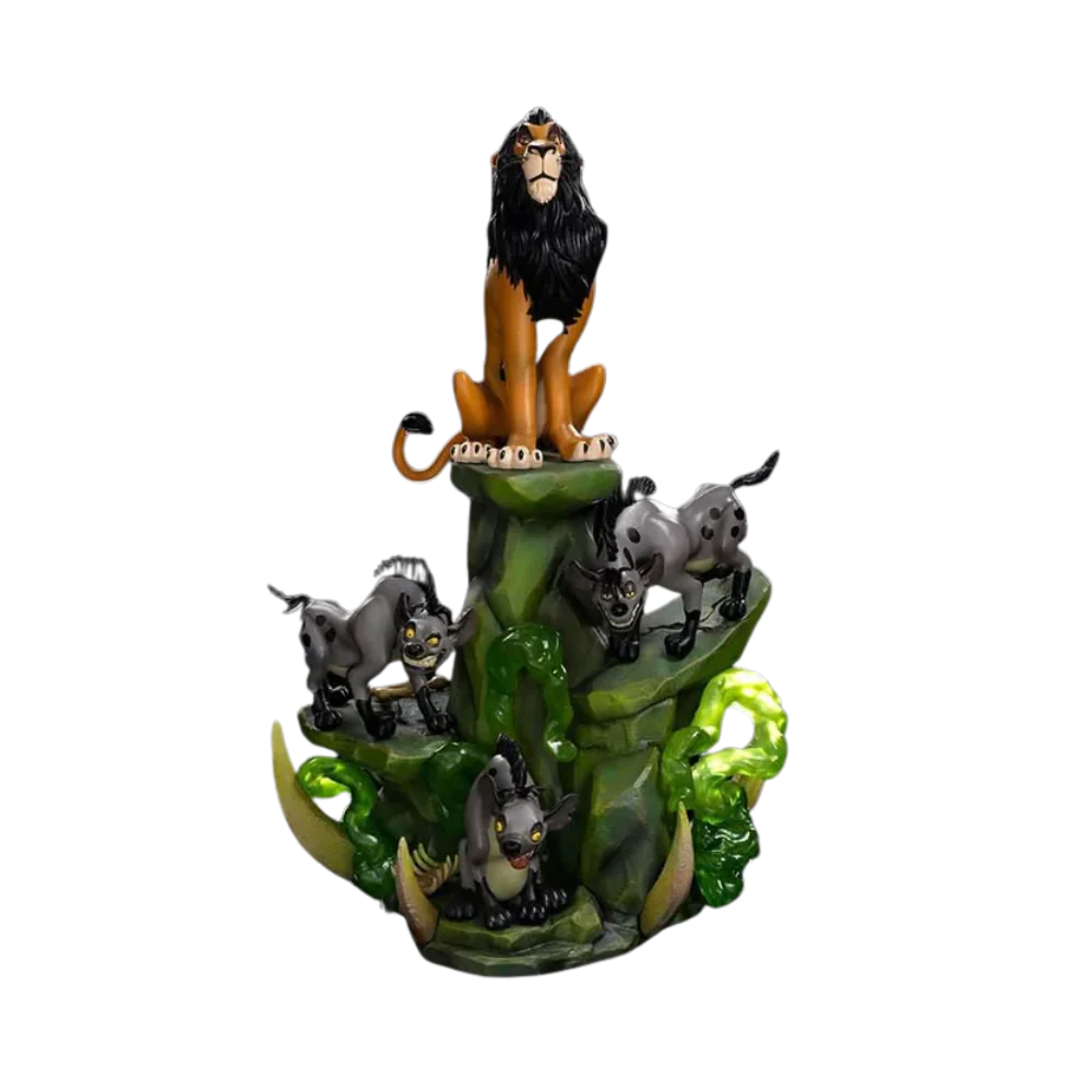 Scar Deluxe - Disney 100Th - The Lion King - Art Scale 1/10  by Iron Studios