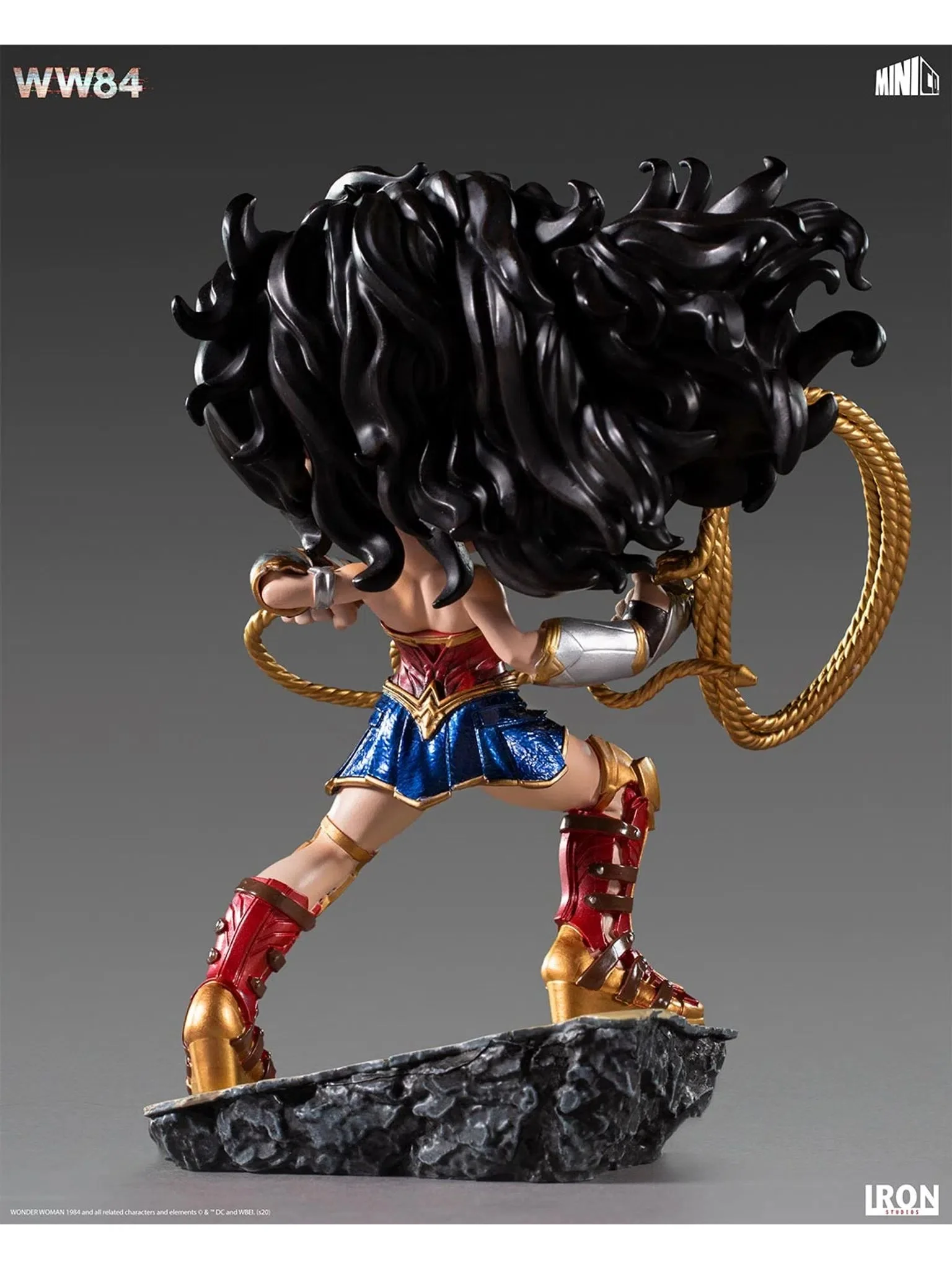 Wonder Woman WW84 Minico Statue by Iron Studios - Image 4