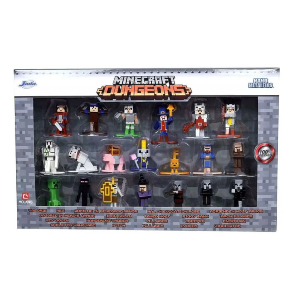 Minecraft Dungeons : Wave 4 - Nano Metal Figures