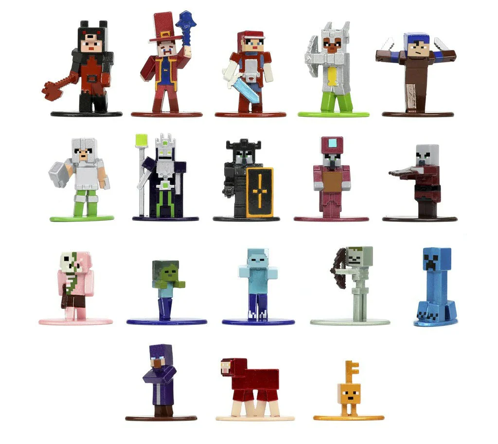 Minecraft Multi Pack Nano Figures - Wave 7 18 Pieces - Image 2