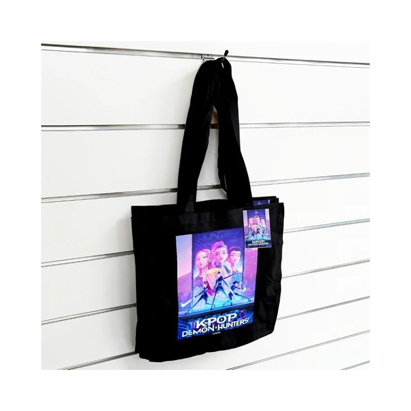 K-Pop Demon Hunters Black Tote Bag By Pyramid - Image 2