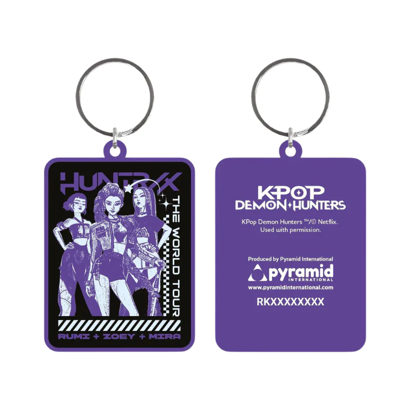 K-Pop Demon Hunters Huntrix Group Pvc Keychain By Pyramid