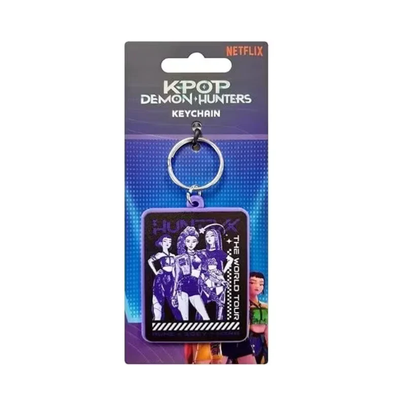 K-Pop Demon Hunters Huntrix Group Pvc Keychain By Pyramid - Image 2