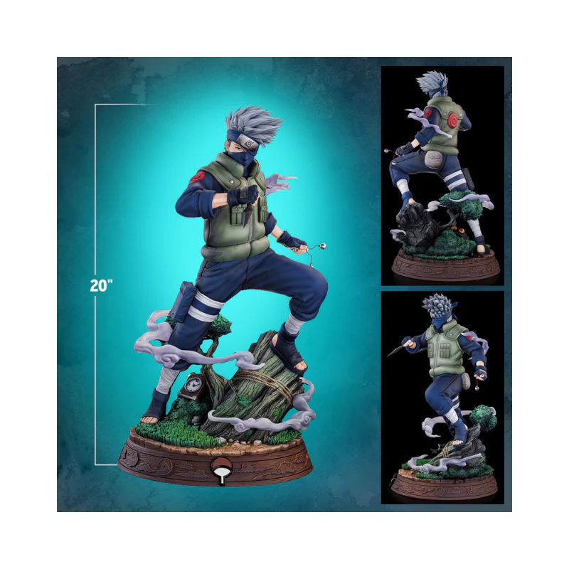 Naruto Kakashi Bijutsu Statuette By Tsume - Image 15