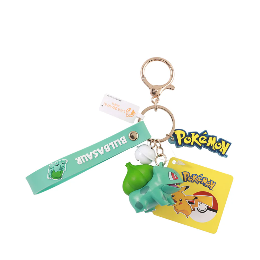 Pokemon Bulbasaur Keychain By Langbowang