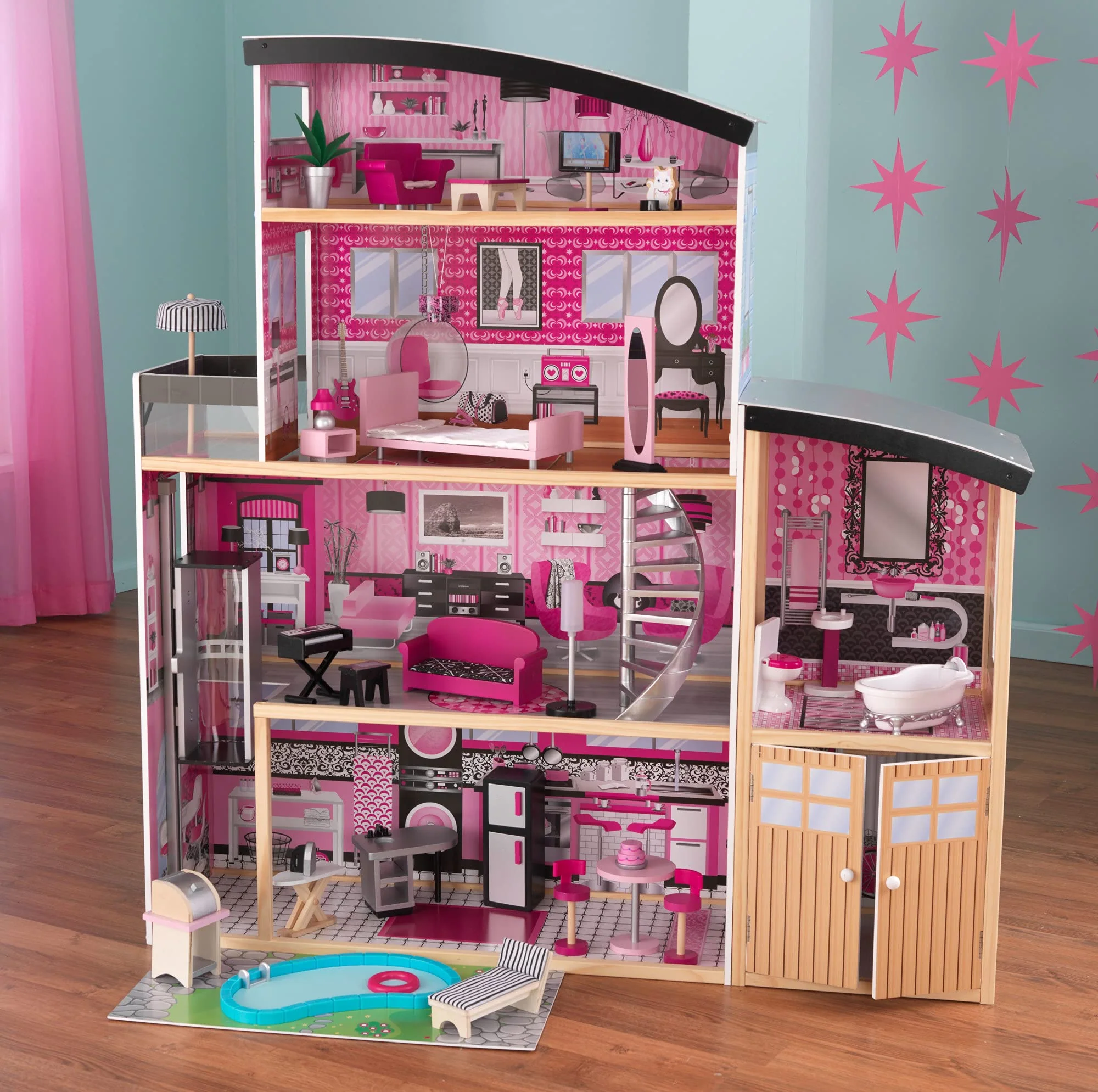 Sparkle Mansion Dollhouse By Kidkraft - Image 2