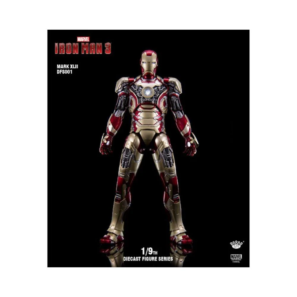 King Arts : Marvel - Diecast Iron Man MK XLII - Image 2