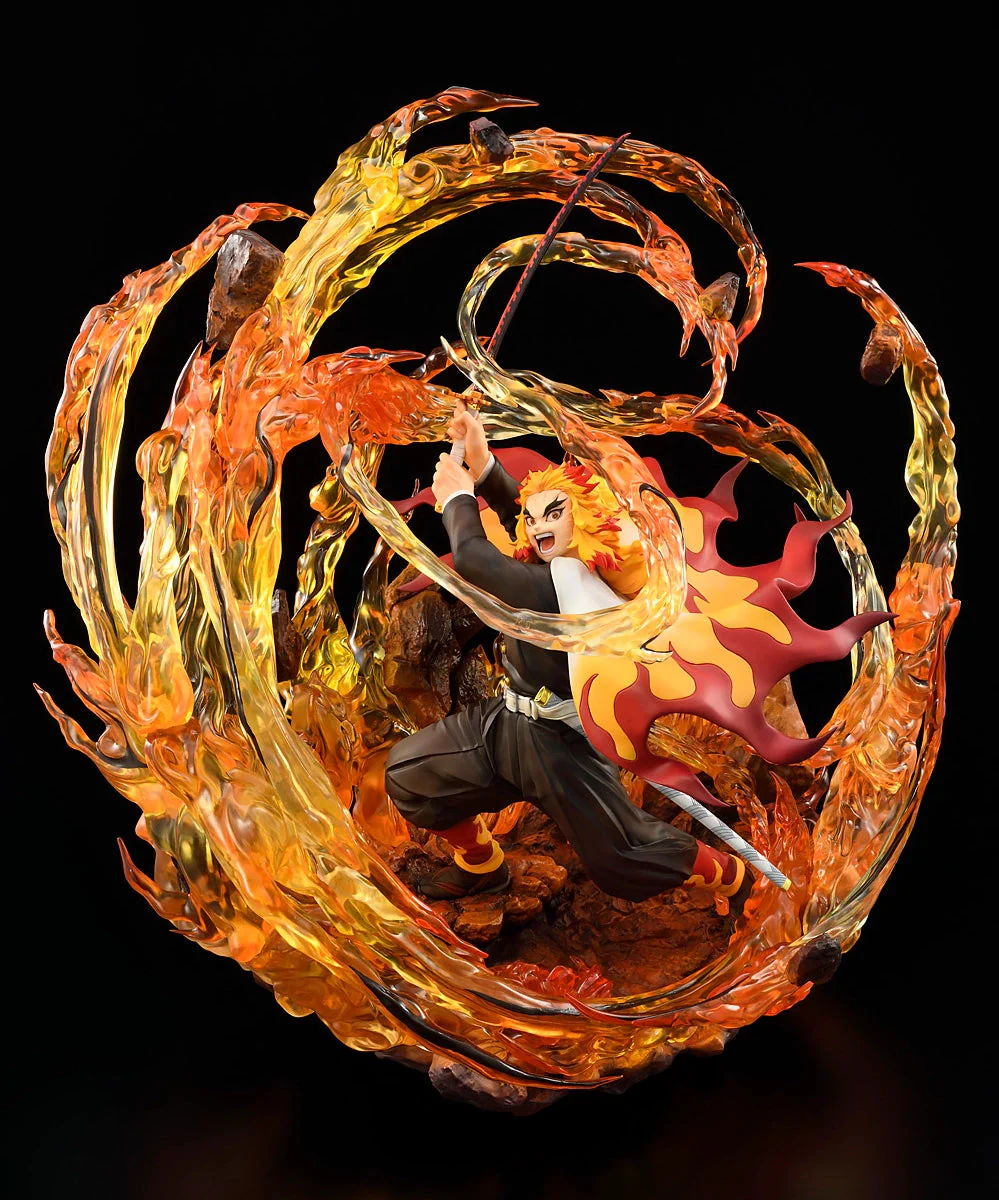 Demon Slayer: Kimetsu No Yaiba - Kyojuro Rengoku Dx Ver. 1/8 Scale by BelFine - Image 2
