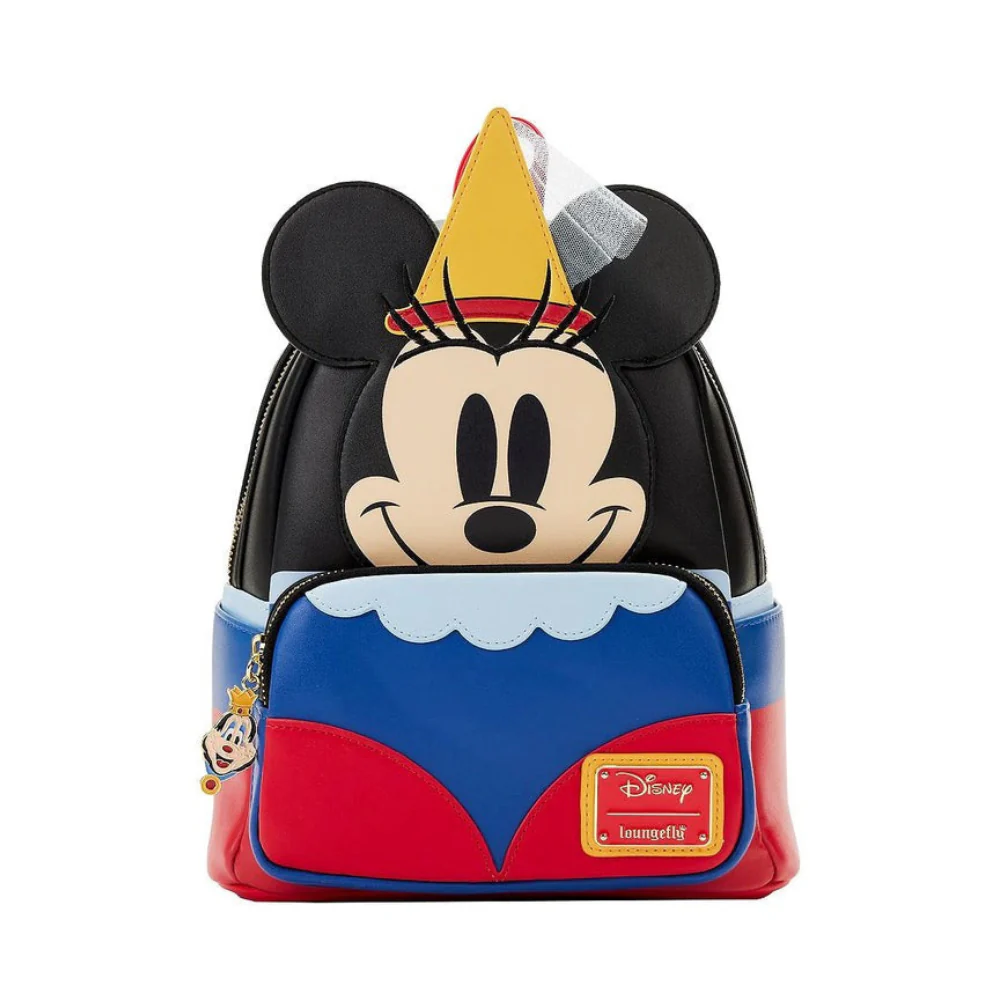 Loungefly! Leather: Disney Brave Little Tailor Minnie Cosplay Mini Backpack
