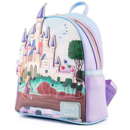 Loungefly! Leather: Disney Princess Castle Sleeping Beauty - Image 2