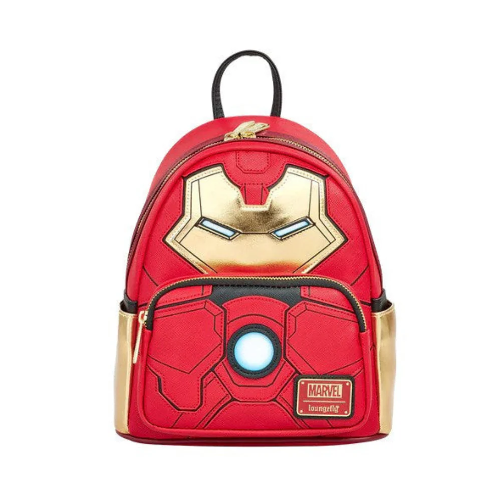 Loungefly! Leather: Marvel Hulk Buster Mini Backpack