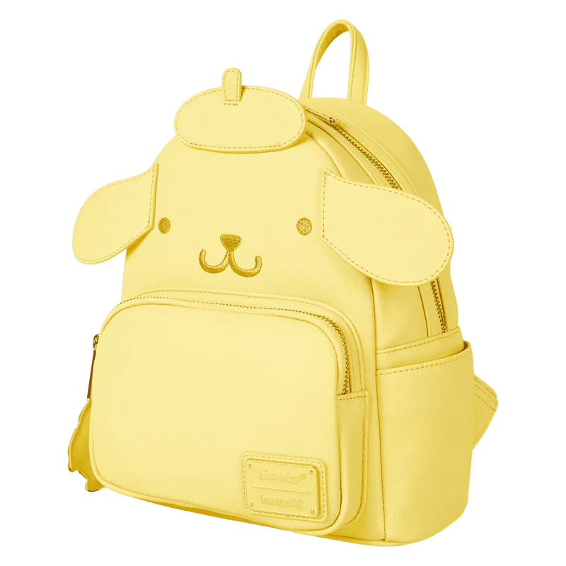 Loungefly Leather: Sanrio Pompompurin Clean Mini Backpack - Image 2