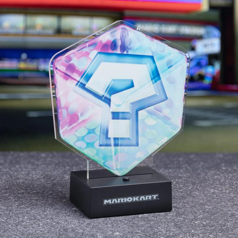Mario Kart Acrylic Question Block Light by Paladone - Image 3