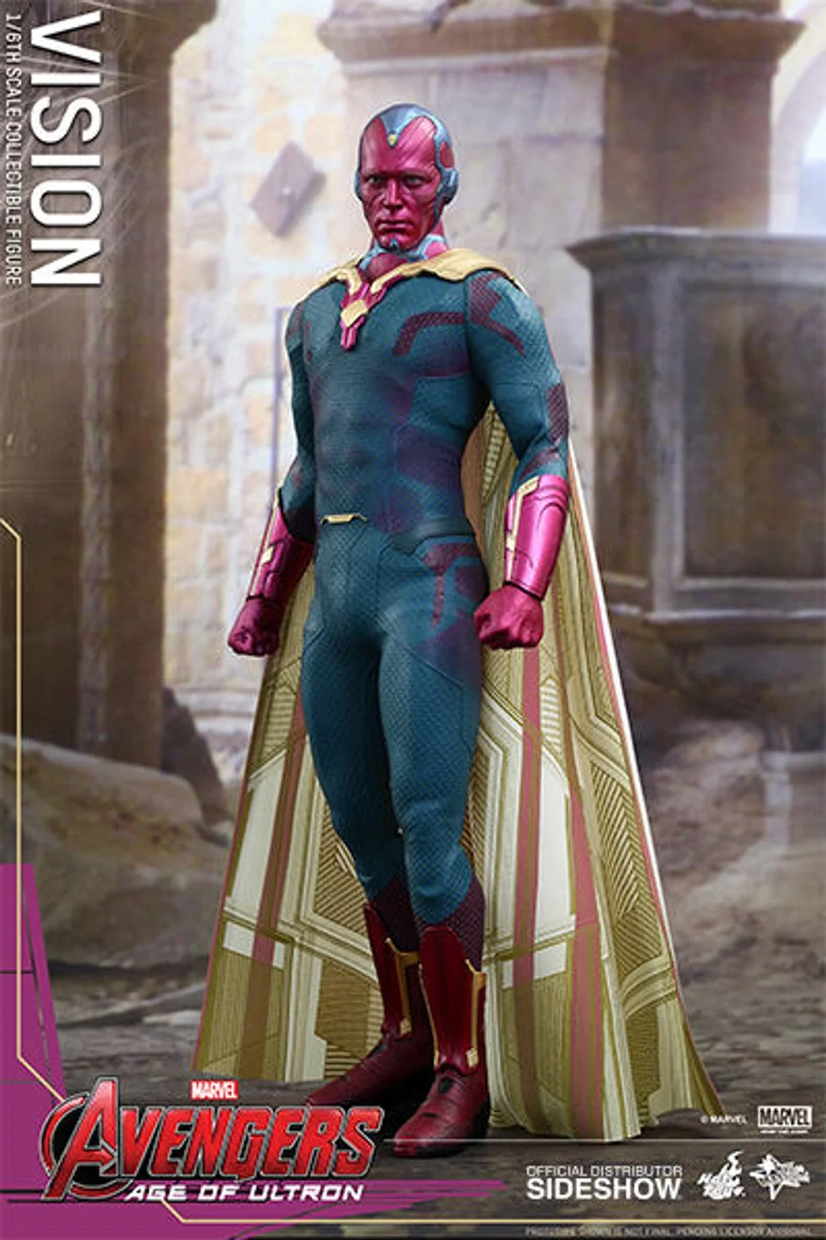 Marvel Avengers Age Of Ultron Vision 1/6 Scale Figure by Hot Toys - Image 3