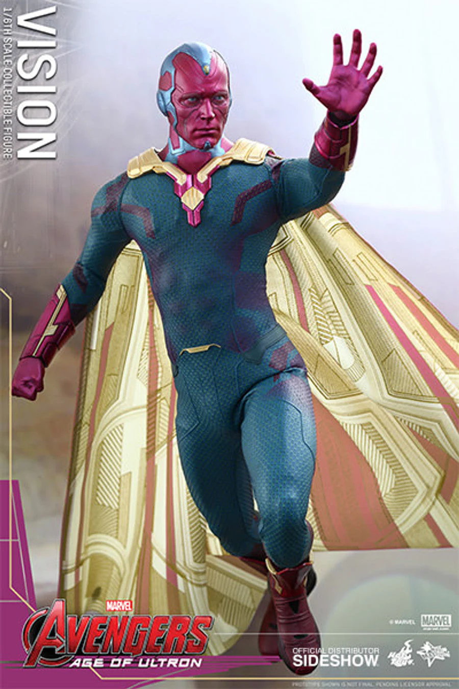 Marvel Avengers Age Of Ultron Vision 1/6 Scale Figure by Hot Toys - Image 5