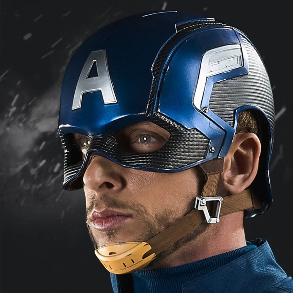 Marvel Captain America 1:1 wearable Helmet Bluetooth Speake By Killer Body - Image 4