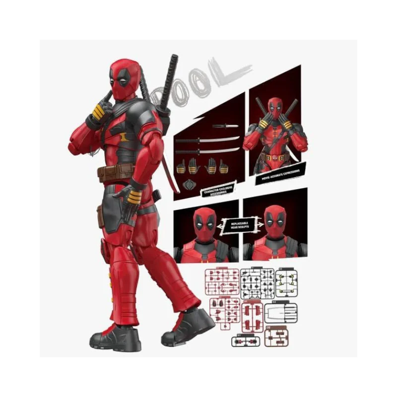 Marvel Infinity Saga Deadpool Model Kit Construction Toys by Blokees - Image 2
