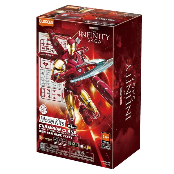 Marvel Infinity Saga Iron Man Model Kit Construction Toys by Blokees - Image 3
