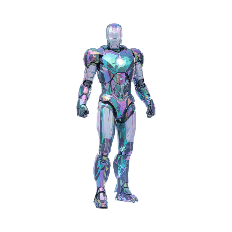 Marvel Iron Man Mark Iv Haze Fractal Armor Articulated Figures 1/6 Scale By Hot Toys