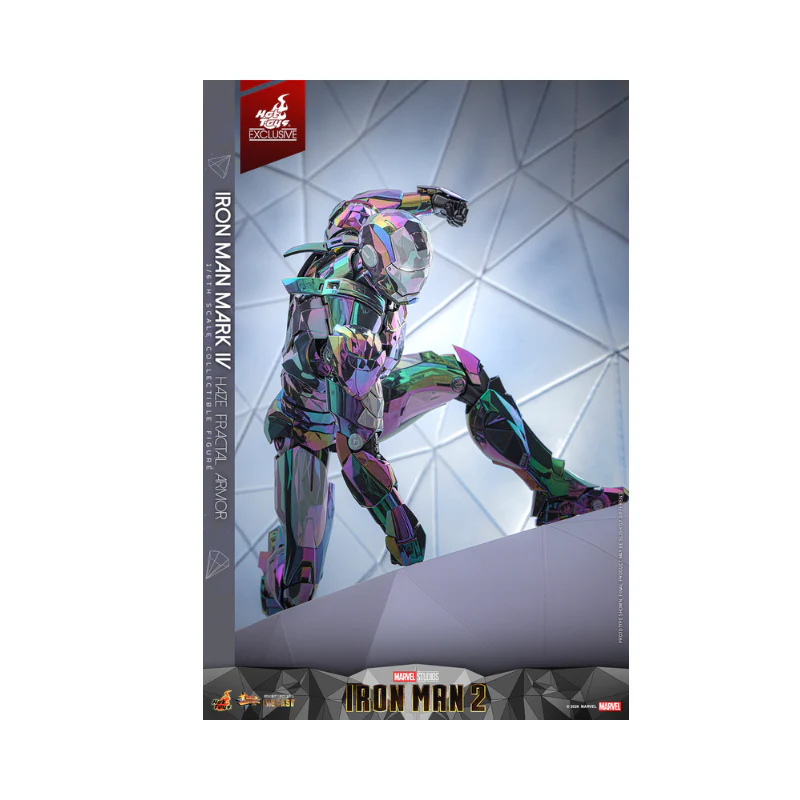 Marvel Iron Man Mark Iv Haze Fractal Armor Articulated Figures 1/6 Scale By Hot Toys - Image 6