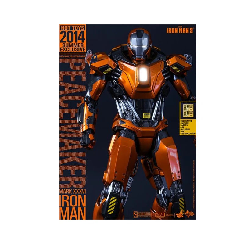 Marvel Iron Man Mark Xxxvi Peacemaker Sideshow 1/6 Scale Figures By Hot Toys - Image 2