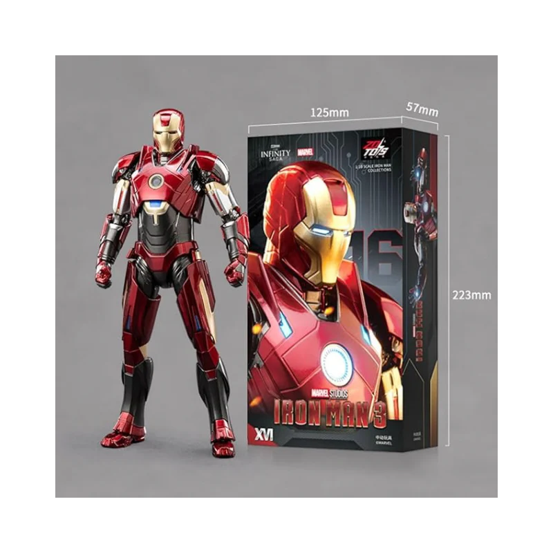 Marvel  Iron Man MK16 Action Figure By ZD Toys - Image 3