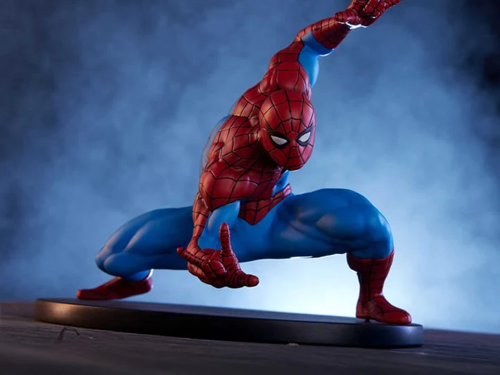 Marvel Spider Man Gamerverse Classics Spider-Man (Classic Edition) 1/10 Scale Statue By Premium Collectibles Studio - Image 3