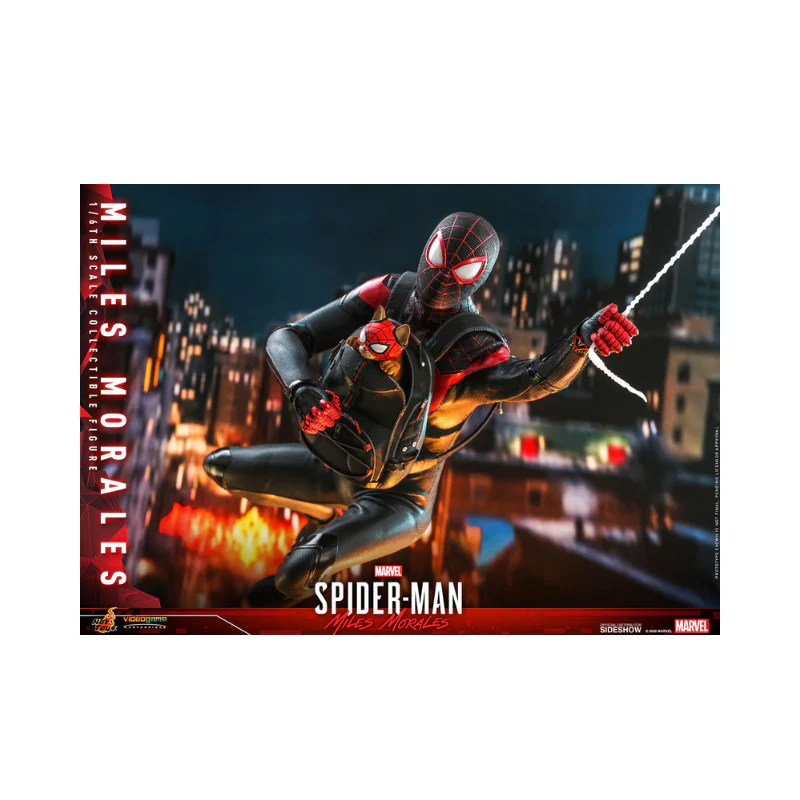 Marvel Miles Morales Articulated Figures 1/6 Scale By Hot Toys - Image 21