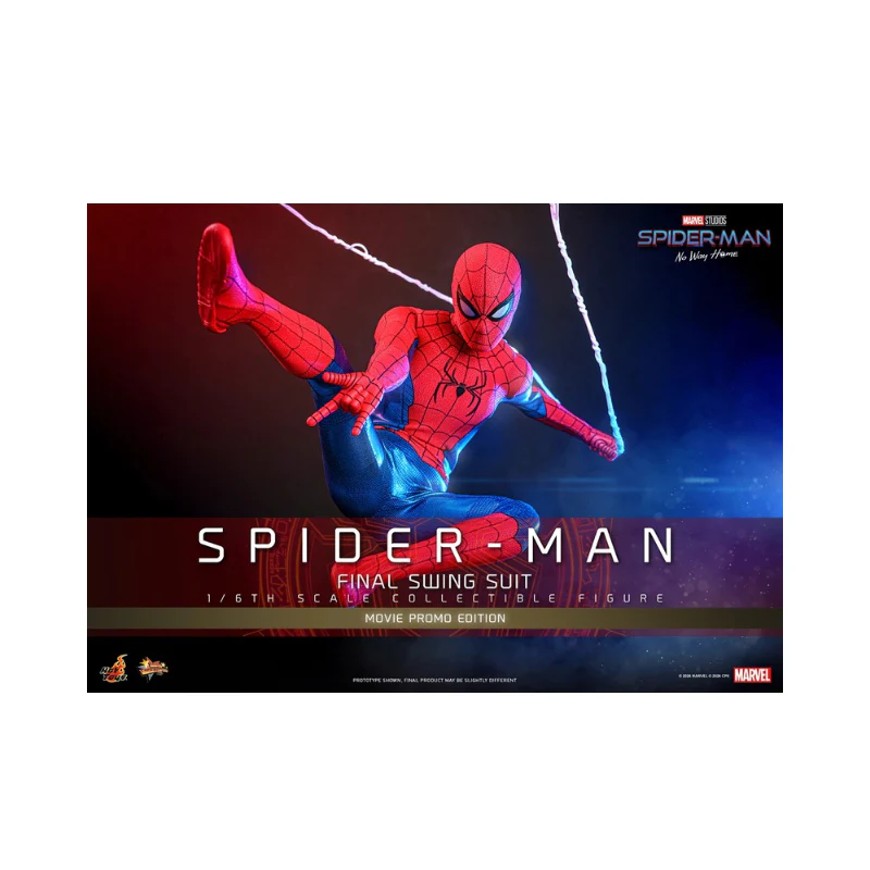 Marvel Spiderman Final Swing Version Articulated Figures 1/6 Scale By Hot Toys - Image 2
