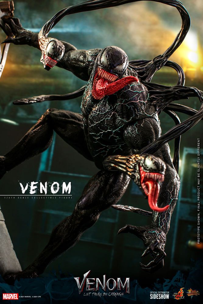 Marvel VENOM: LET THERE BE CARNAGE - VENOM SIXTH SCALE FIGURE BY HOT TOYS - Image 7