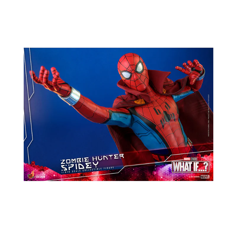 Marvel Zombie Spidey Articulated Figures 1/6 Scale By Hot Toys - Image 17