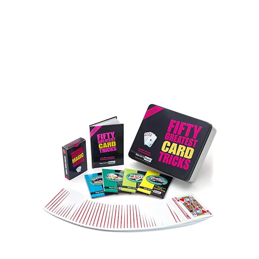 MARVINS MAGIC FIFTY GREATEST CARD TRICKS