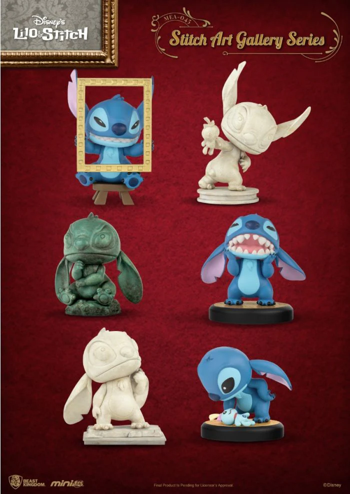 Stitch Art Gallery Series Blind Box By Beast Kingdom (1 Random) - Image 2