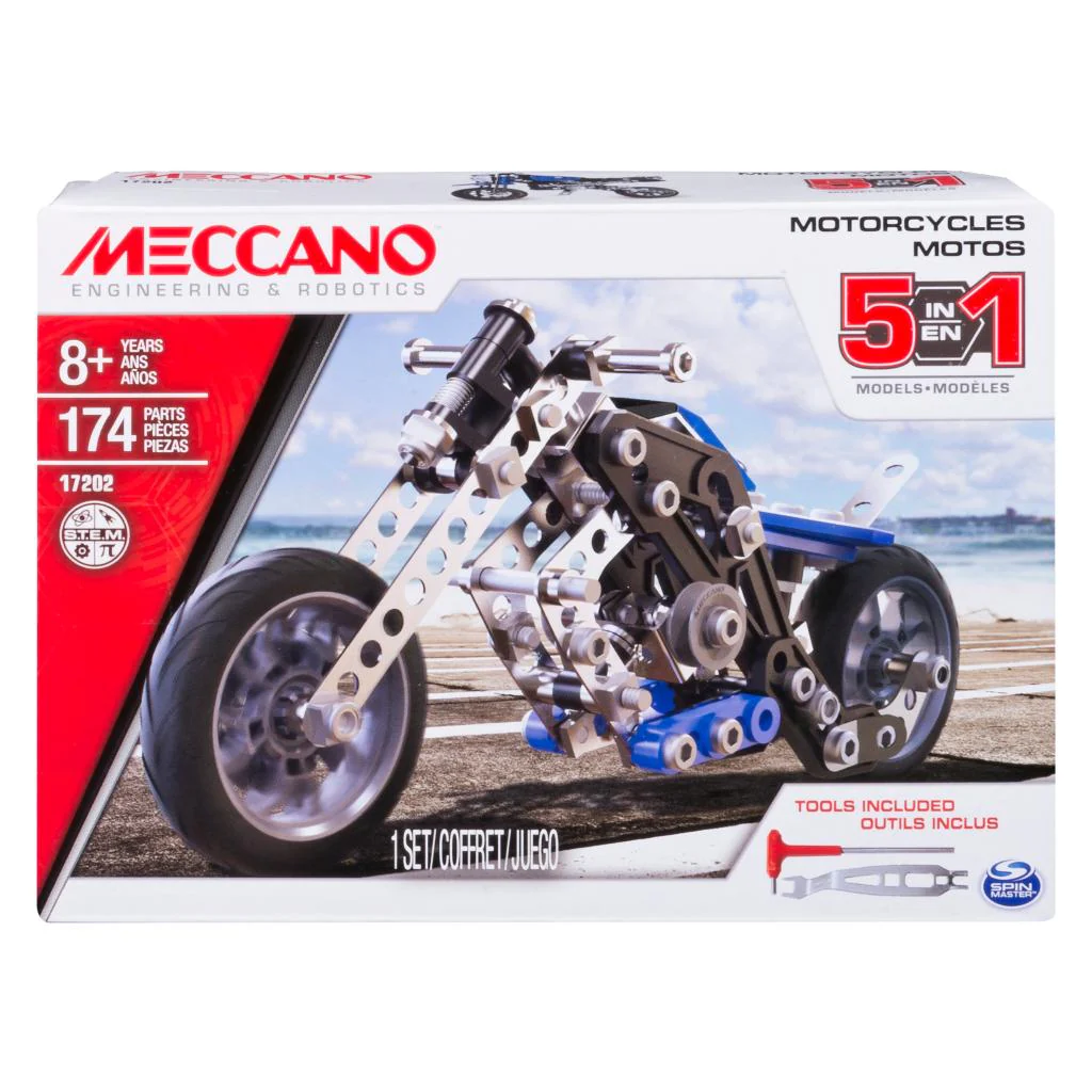 MEC 5 Model Set - Motorcycle   5 MEC -