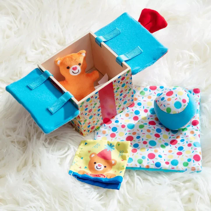 Melissa & Doug Wooden Surprise Gift Box Infant Toy - Image 4