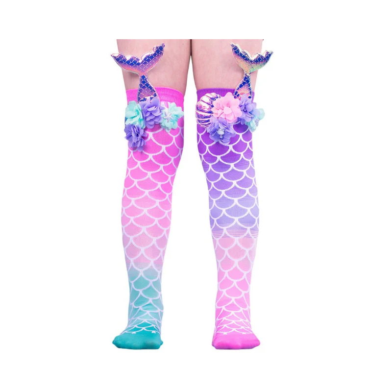 Mermaid Tail Socks By Madmia
