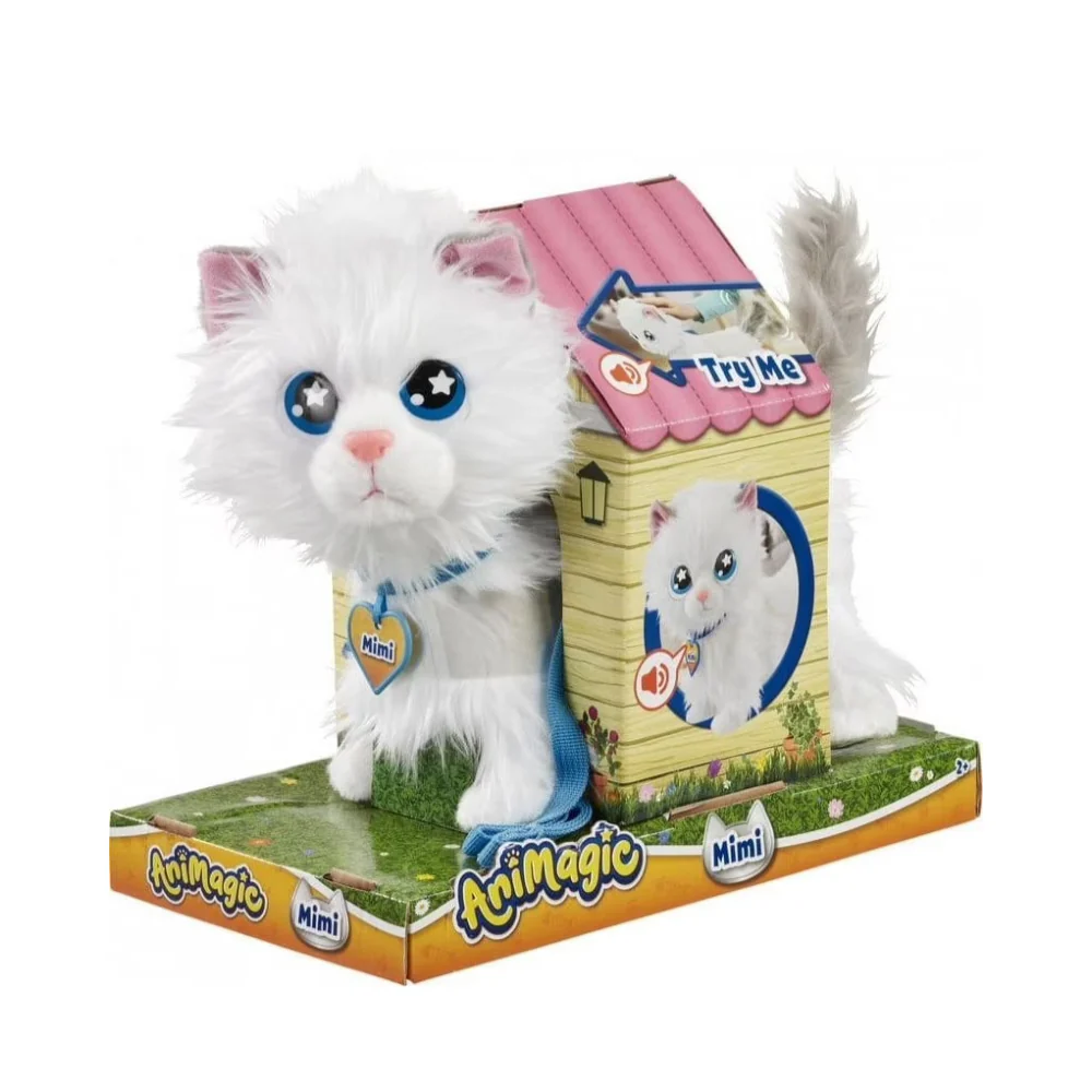 Mimi the Cat Interactive Plush by Animagic