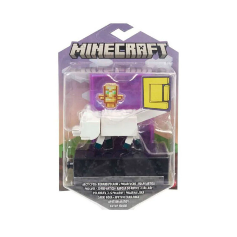 Minecraft Build-A-Portal Arctic Fox Action Figure by Mattel