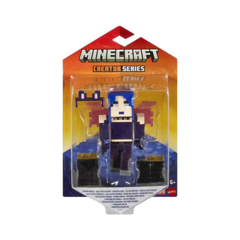 Minecraft Creator Series Spooky Purple Wings Collectable 3" Action Figure