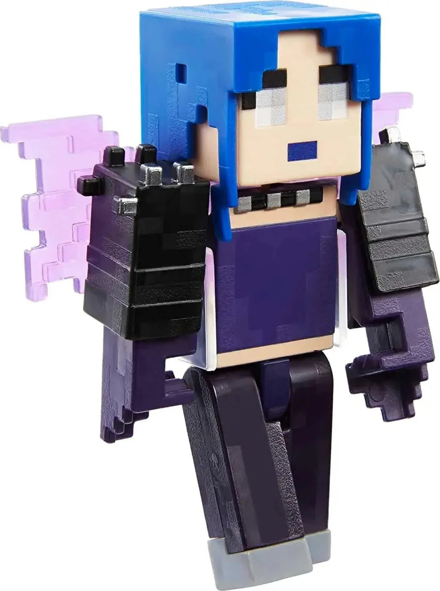 Minecraft Creator Series Spooky Purple Wings Collectable 3" Action Figure - Image 2