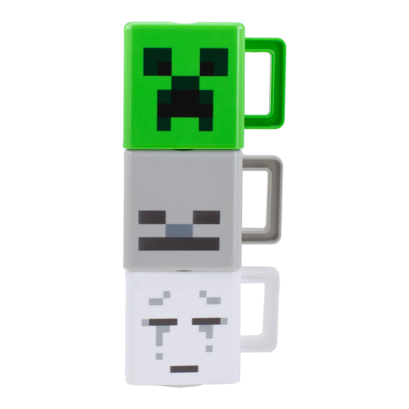 Minecraft Stacking Mugs x3 by Paladone - Image 3