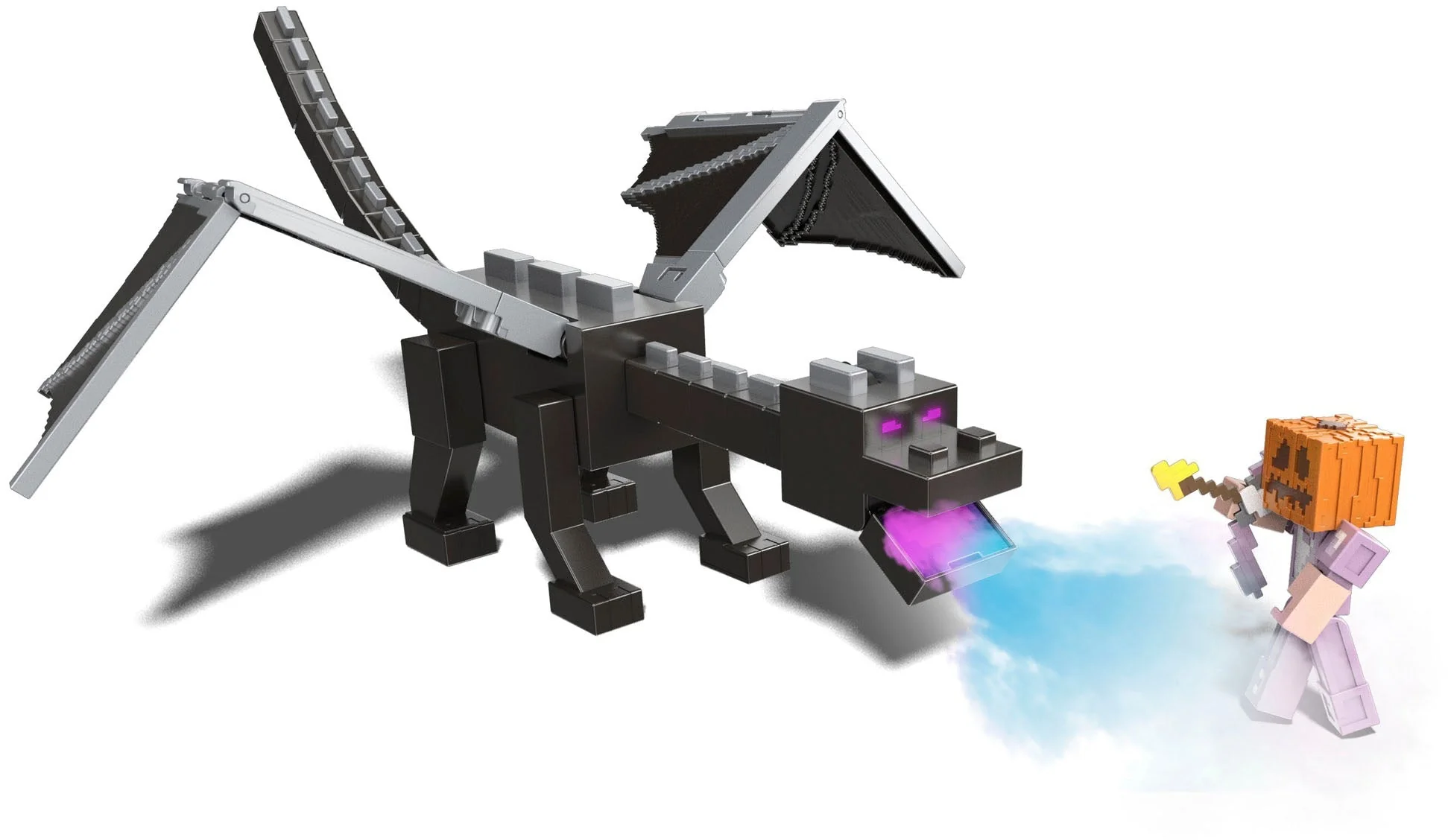 Minecraft Ultimativer Enderdrache (50 cm) Steve Figure - Image 3