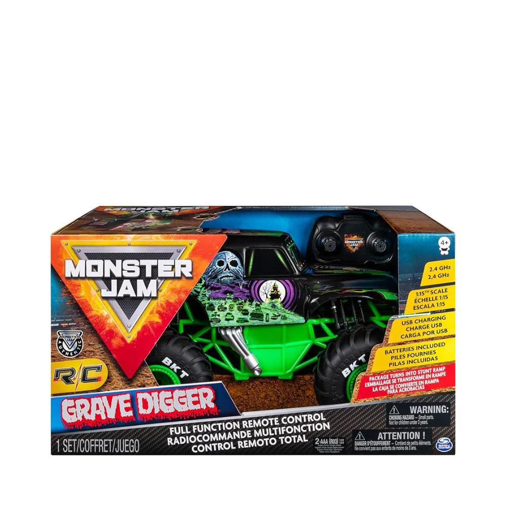 Monster Jam RC 1:15 Grave Digger