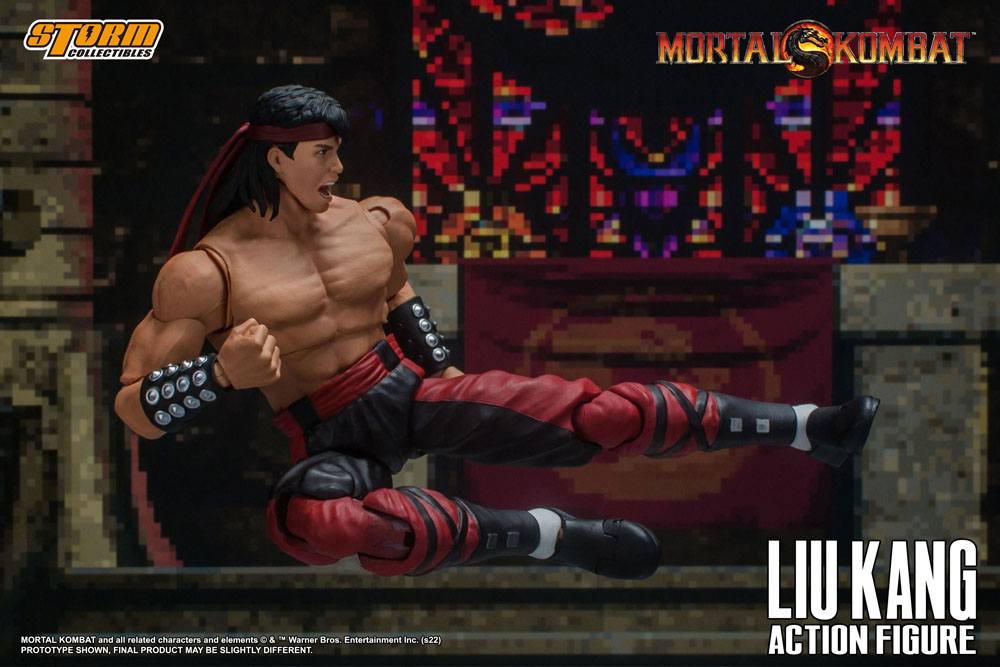Mortal Kombat - Liu Kang Action Figure By Storm Collectibles - Image 3
