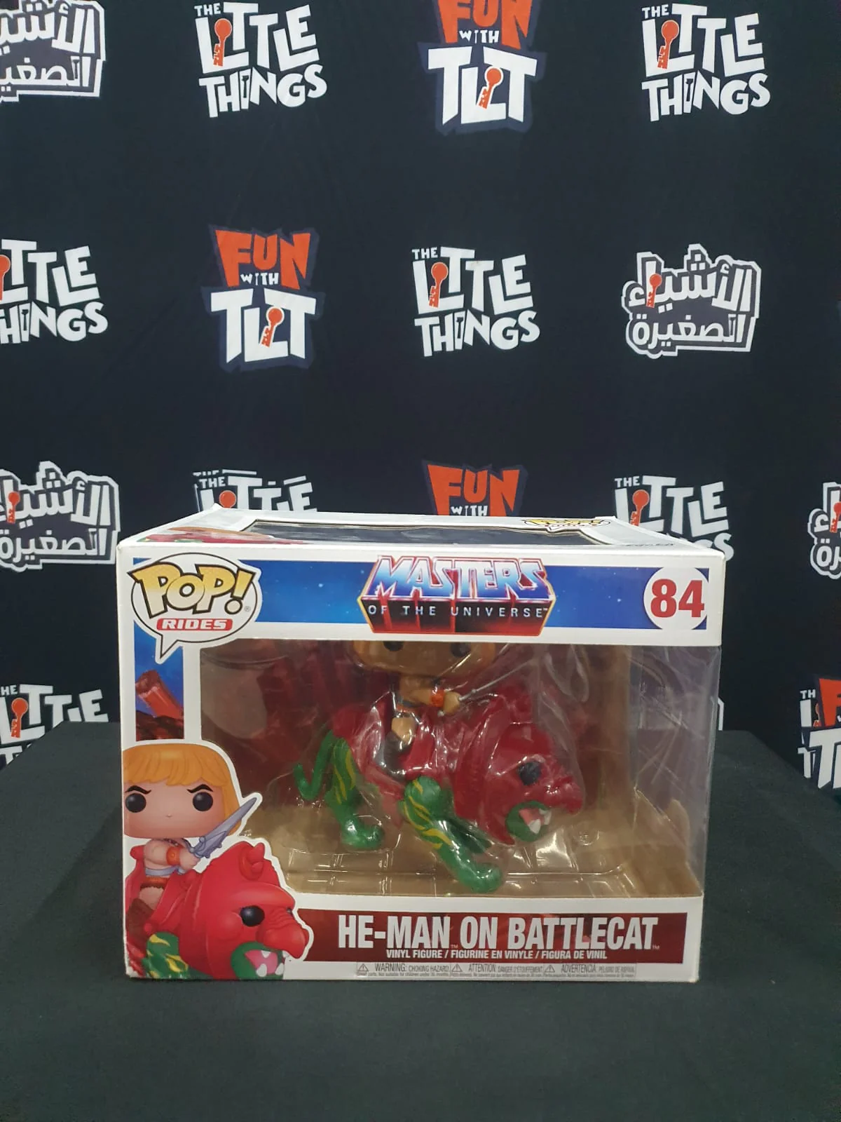 Funko MOTU- He-Man On Battle Cat [DAMAGED BOX] - Image 2