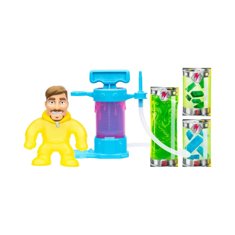MRBEAST LAB HERO CREATOR MAKE YOUR OWN PK HAZMAT JIMMY